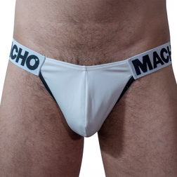 White brief by Macho Underwear, Macho model.
