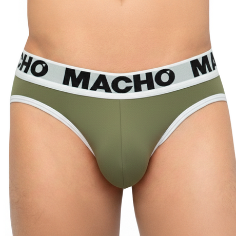 MACHO MCH013 SLIP VERDE MILITAR S
