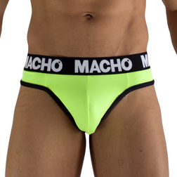MACHO MTG001 Neon Yellow Thong S