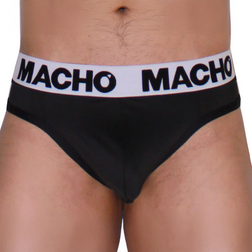 Black men's thong by Macho Underwear, Macho model.