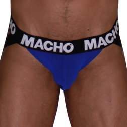 Macho Underwear brand jockstrap, Macho model in blue.