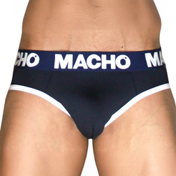 Slip sexy Macho bleu - vue produit de profil