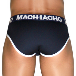 Slip sexy Macho bleu - gros plan produit