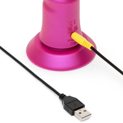 Gode vibrant Jiggle ventouse - détail matière produit