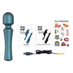 ROMP PRESTO GREEN FLEXIBLE-HEAD MINI VIBRATOR