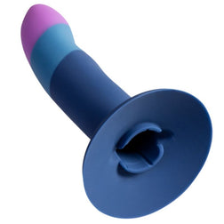 Vue arrière du gode prostatique Piccolo avec sa ventouse