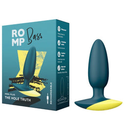 Plug anal Bass 10 cm - vue produit de profil