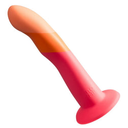 Gode silicone Dizi 18 cm ventouse - vue produit de profil