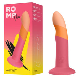 Gode silicone Dizi 18 cm ventouse - vue produit principale