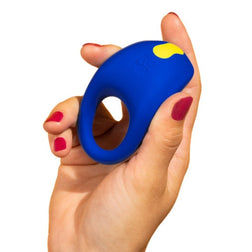 ROMP JUKE ANNEAU PENIS EN SILICONE AVEC VIBRATEUR DE STIMULATION CLITORIALE