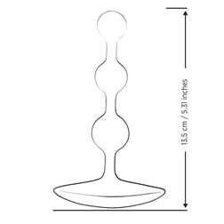 Chapelet anal AMP 13,5 cm - détail matière produit