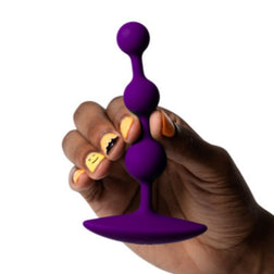 Chapelet anal AMP 13,5 cm - vue produit de profil