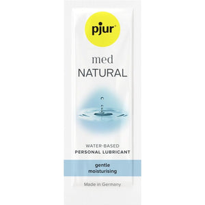 PJUR MED LUBRIFIANT NATUREL BASE EAU 2 ML
