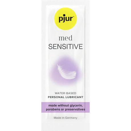 PJUR MED LUBRIFIANT BASE EAU SENSITIVE GLIDE 2 ML