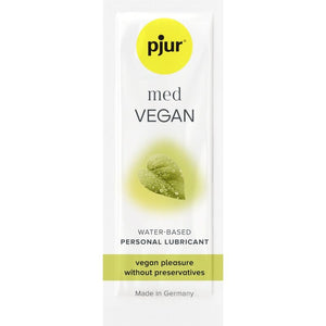 PJUR MED LUBRIFIANT BASE EAU VEGAN GLIDE 2 ML