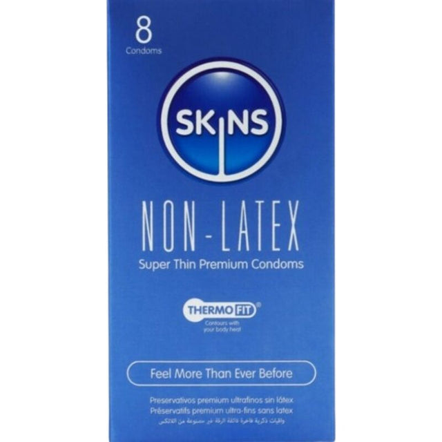 SKINS PRESERVATIFS SANS LATEX PAQUET DE 8