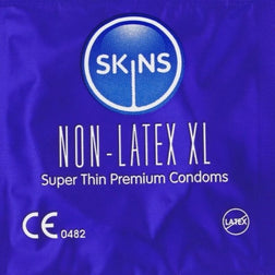 SKINS PRESERVATIFS SANS LATEX PAQUET DE 4 FORMAT XL