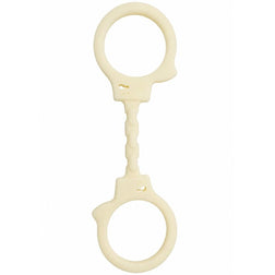 Menottes de la marque Diablo Picante en Silicone phosphorescent pour le plaisir intime.