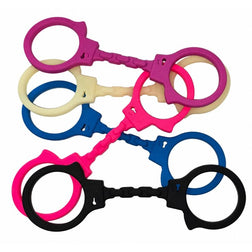 Menottes Diablo Picante en silicone phosphorescent
