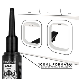 Applicateur noir pour flacon 100 ml compatible voyage