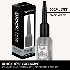 BLACK HOLE APPLICATEUR DE LUBRIFIANT ANAL TAILLE L 100 ML