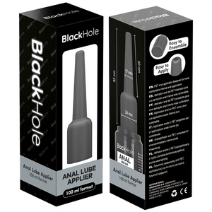 BLACK HOLE APPLICATEUR DE LUBRIFIANT ANAL TAILLE L 100 ML