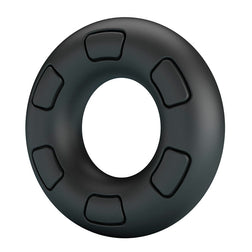 CRAZY BULL EXTRA-SOFT SILICONE COCK RING BERTRAM BLACK