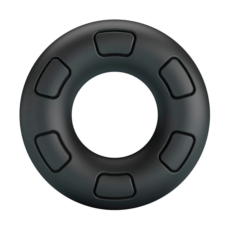 CRAZY BULL ANNEAU PENAL EN SILICONE SUPER DOUX BERTRAM NOIR