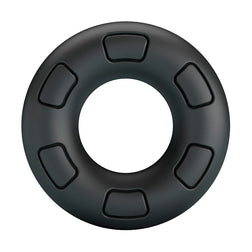 CRAZY BULL EXTRA-SOFT SILICONE COCK RING BERTRAM BLACK