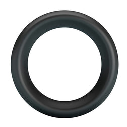 CRAZY BULL ELIO COCK RING IN BLACK SILICONE
