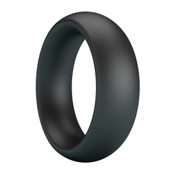 CRAZY BULL ELIO COCK RING IN BLACK SILICONE
