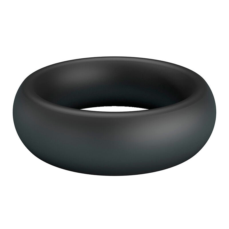 CRAZY BULL ELIO ANNEAU PENAL EN SILICONE NOIR
