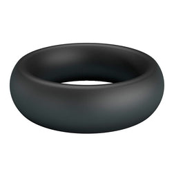CRAZY BULL ELIO COCK RING IN BLACK SILICONE