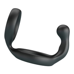 CRAZY BULL FLORIAN DOUBLE PENIS AND TESTICLE RING BLACK