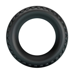 CRAZY BULL MERRITT TEXTURED SILICONE COCK RING BLACK