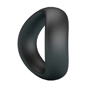 CRAZY BULL VALEN ANNEAU PENAL ERGONOMIQUE EN SILICONE NOIR