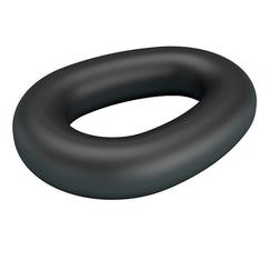 CRAZY BULL VESPER ULTRA-SOFT BLACK SILICONE COCK RING
