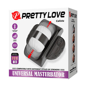 PRETTY LOVE CALISTA MASTURBATEUR AUTOMATIQUE UNIVERSEL NOIR