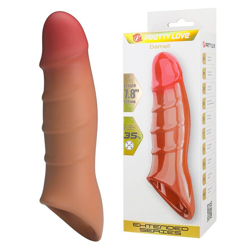 PRETTY LOVE DAMIEN REALISTIC EXTENDER COVER