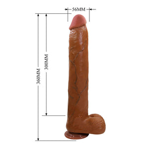 Dimensions de Dany : 36 cm au total, 30 cm utilisables et 5,6 cm de diamètre