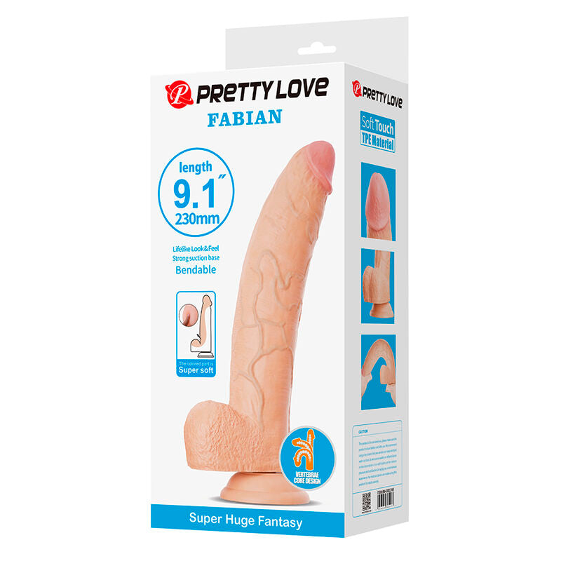 Boîte Pretty Love Fabian avec visuel du gode à ventouse