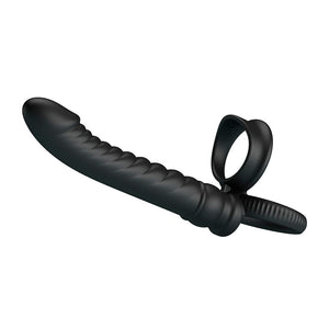 PRETTY LOVE VIBRATEUR ANAL MERRITT AVEC ANNEAU ET VIBRATION NOIR