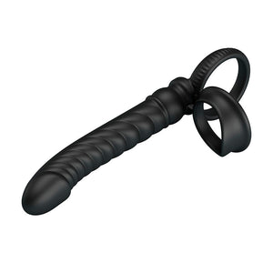 PRETTY LOVE VIBRATEUR ANAL MERRITT AVEC ANNEAU ET VIBRATION NOIR