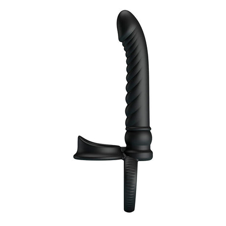 PRETTY LOVE VIBRATEUR ANAL MERRITT AVEC ANNEAU ET VIBRATION NOIR
