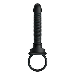 PRETTY LOVE VIBRATEUR ANAL MERRITT AVEC ANNEAU ET VIBRATION NOIR