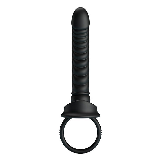 PRETTY LOVE VIBRATEUR ANAL MERRITT AVEC ANNEAU ET VIBRATION NOIR