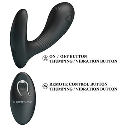 PRETTY LOVE MIRABELLE PROSTATE MASSAGER WITH REMOTE CONTROL
