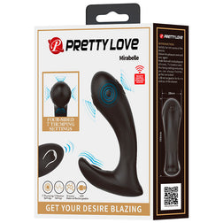 PRETTY LOVE MIRABELLE PROSTATE MASSAGER WITH REMOTE CONTROL
