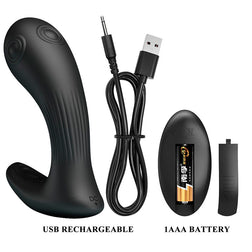 PRETTY LOVE MIRABELLE PROSTATE MASSAGER WITH REMOTE CONTROL