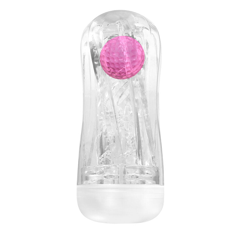 PRETTY LOVE COUPE DE MASTURBATION TEXTUREE A 360 TRANSPARENTE